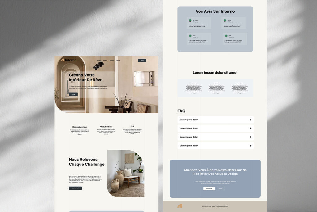 Site vitrine Interno