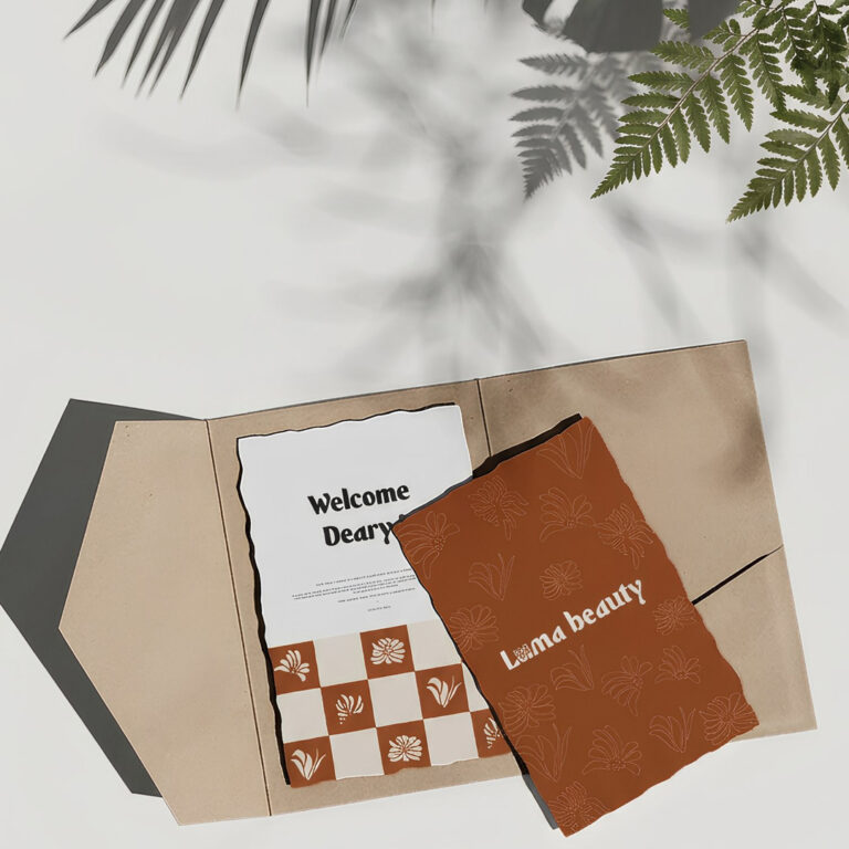 Carte de remerciement Luma B