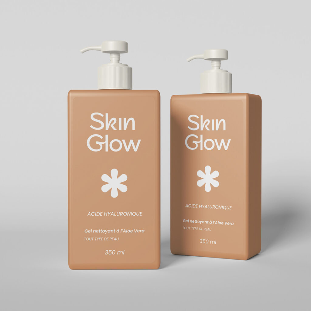 Packaging gel Skin glow