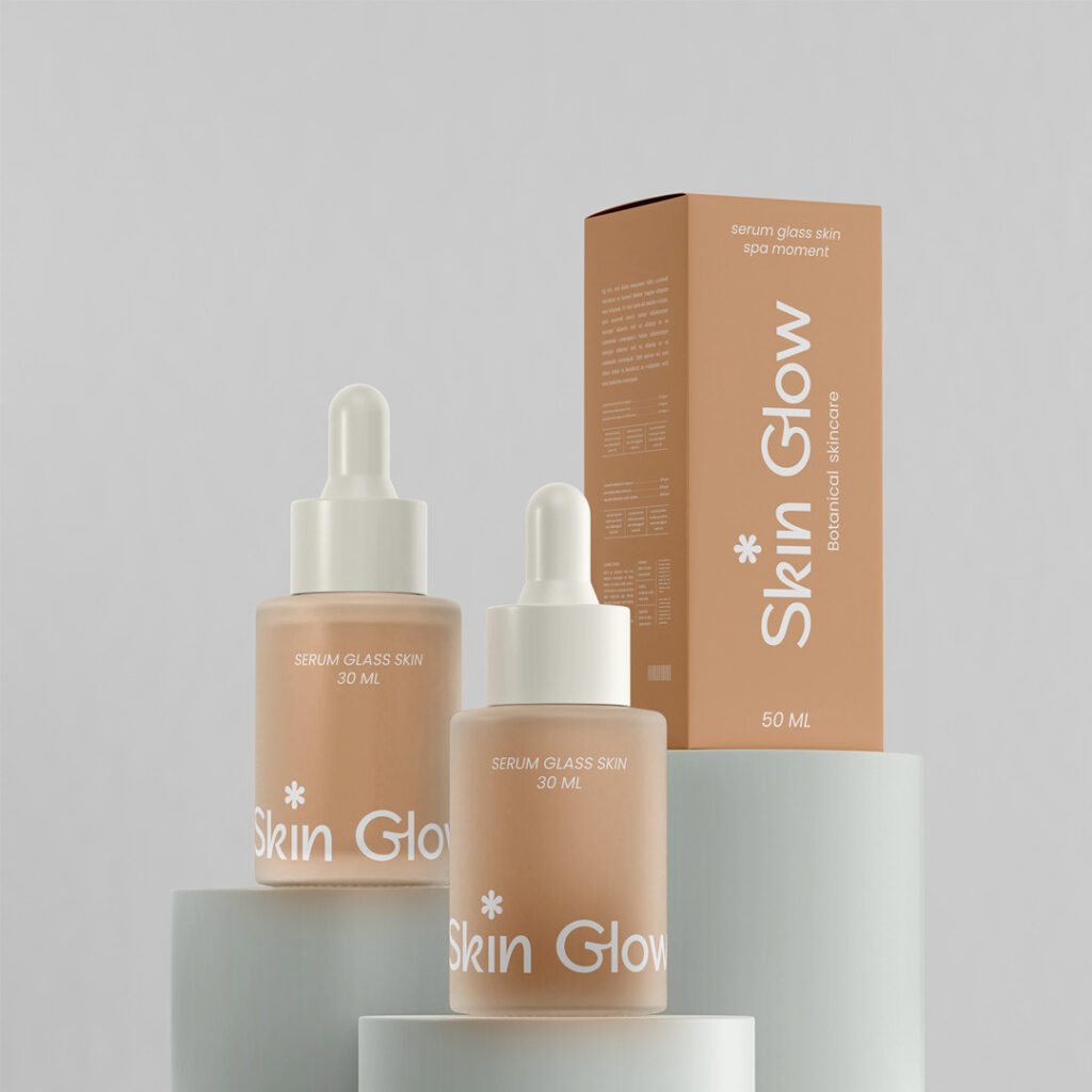Packaging sérum Skin glow